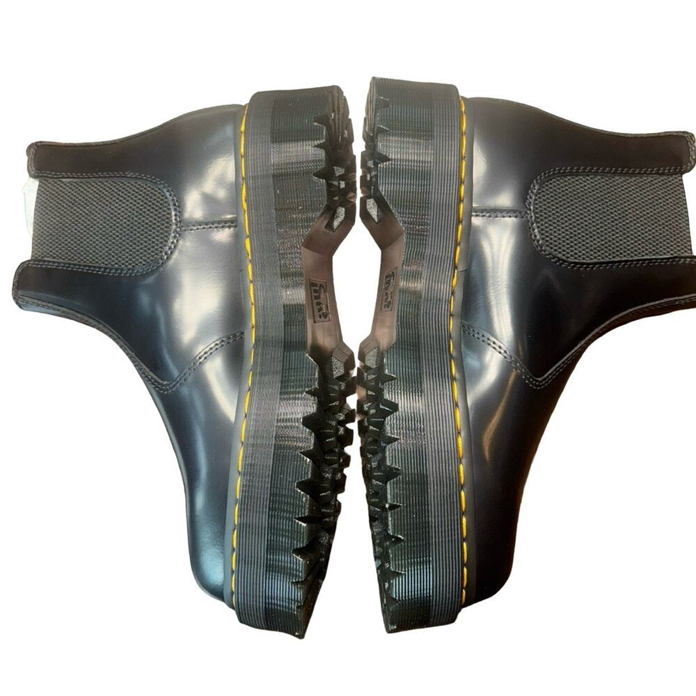 Dr. Martens 2976 Quad Chelsea Boots Black Leather NIB Men’s 10 Women’s 11 - Picture 4 of 13